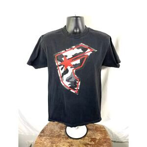 Famous Stars & Straps Logo Tee Black Camo M